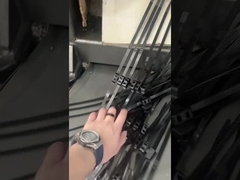 UV 반대 이빨 나일론 케이블 묶음 검은 플라스틱 재사용할 수 있는 케이블 집 타이