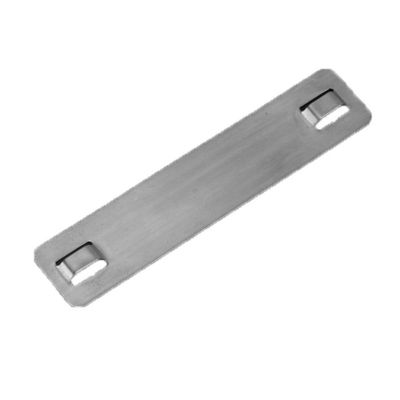 Engraved Stainless Steel Cable Marker Plate 85mmx20mm X0.5mm SS Cable Tags