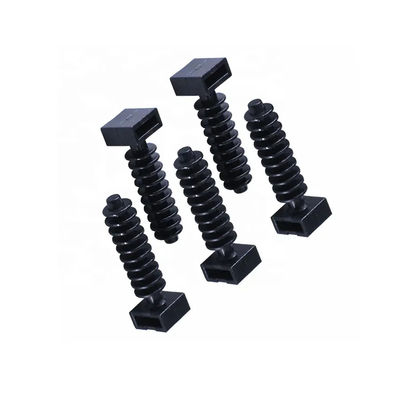 Black Cable Tie Accessories Masonry Screw Mounts Premium Fixing Plug Nylon 66