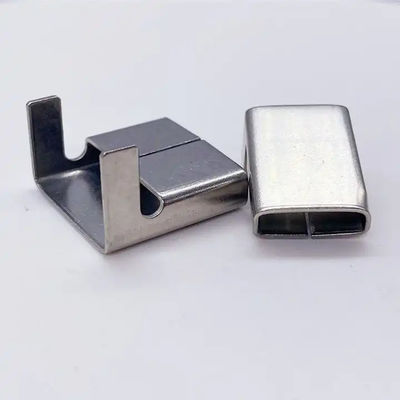 12.7mm Stainless Steel Closed Seals Wing Buckle For Fixing Banding