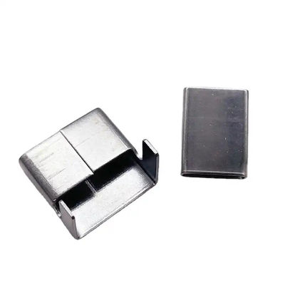 12.7mm Stainless Steel Closed Seals Wing Buckle For Fixing Banding